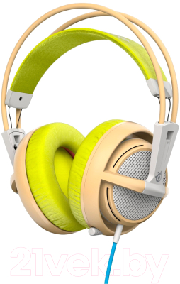 Наушники-гарнитура SteelSeries Siberia 200 Gaia Green (51137)