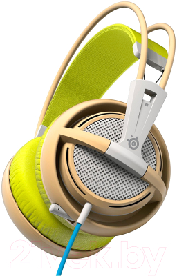 Наушники-гарнитура SteelSeries Siberia 200 Gaia Green (51137)