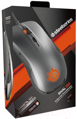 Мышь SteelSeries Rival 300 Gunmetal (62350)