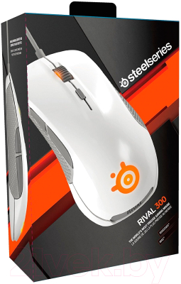 Мышь SteelSeries Rival 300 White (62354)