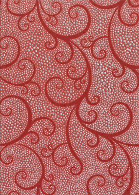 Декоративная плитка Beryoza Ceramica Капри жемчуг красный (250x350)