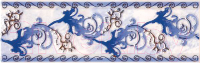 Бордюр Beryoza Ceramica Мрия синяя (250x80)