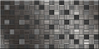 Декоративная плитка Beryoza Ceramica Ночь пиксел черная (250x500) - 