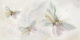 Декоративная плитка Beryoza Ceramica Оникс бабочка 3 салатная (250x500) - 