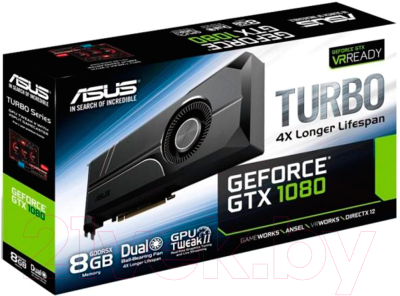 Видеокарта Asus TURBO-GTX1080-8G