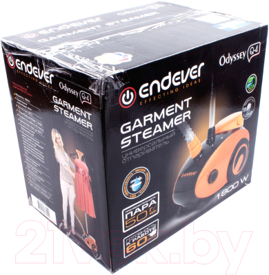 Отпариватель Endever Odyssey Q-4 (черный/оранжевый)