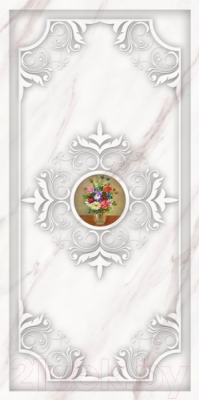 Декоративная плитка Beryoza Ceramica Каррара Гармония 4 (500x250)