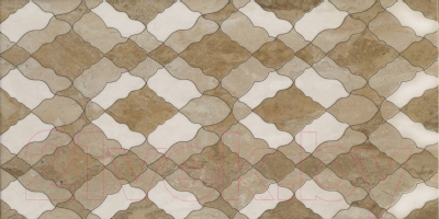 Декоративная плитка Beryoza Ceramica Флоренция коричневая (500x200)