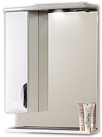 Шкаф с зеркалом для ванной Belux Сонет-Сити В60Ш (левый) - 