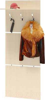 Вешалка для одежды Сокол-Мебель ВШ-5.1 (беленый дуб)