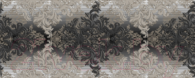 Декоративная плитка Beryoza Ceramica Бристоль черный (200x500)