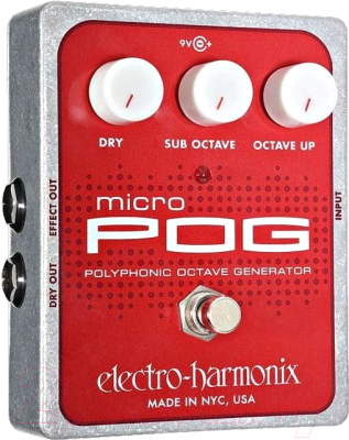 Педаль электрогитарная Electro-Harmonix Micro POG Octave