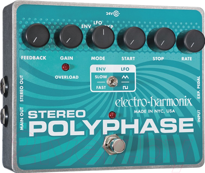 Педаль электрогитарная Electro-Harmonix Stereo PolyPhase