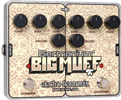 

Педаль электрогитарная Electro-Harmonix, Germanium 4 Big Muff