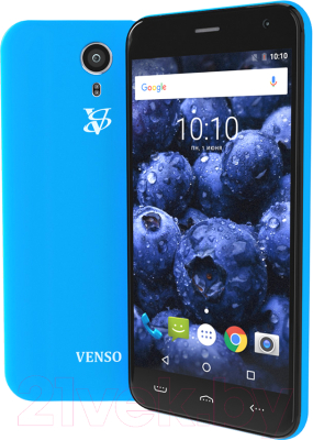 Смартфон Venso Isprit U50 (черный/синий)