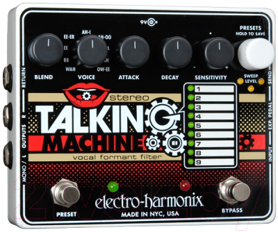 

Педаль электрогитарная Electro-Harmonix, Stereo Talking Machine