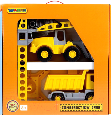 Набор игрушечных автомобилей Полесье Агат / 57150 (в коробке)