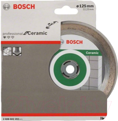 Отрезной диск алмазный Bosch Standard 2.608.602.202