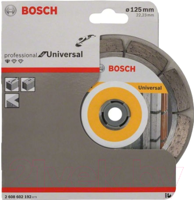 Отрезной диск алмазный Bosch Standard 2.608.602.192