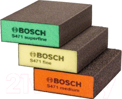 Набор губок абразивных Bosch 2.608.621.253