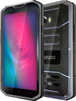Смартфон Ginzzu RS96D (черный)