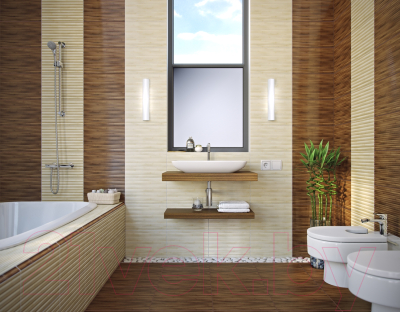 Декоративная плитка Golden Tile Bamboo Н7Б151 (250x400)