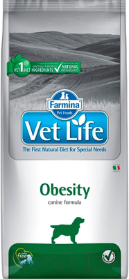 Сухой корм для собак Farmina Vet Life Obesity (12кг)