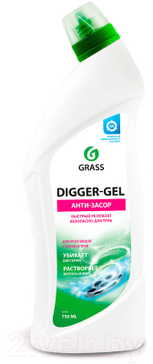 Средство для устранения засоров Grass Digger-Gel / 125205 (1л)