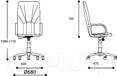 Кресло офисное Nowy Styl Manager (Eco-07)