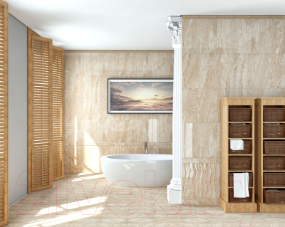 Плитка Golden Tile Petrarca Harmony М91051 (300x600, бежевый)