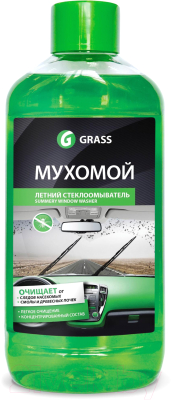 Жидкость стеклоомывающая Grass Mosquitos Cleaner / 220001 (1л)