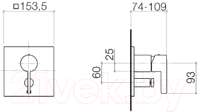 Смеситель Dornbracht Imo 36 115 670-00