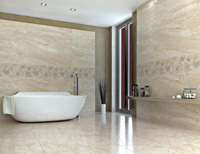 Декоративная плитка Golden Tile Petrarca Harmony М91401 (300x600, бежевый)