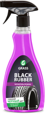 Полироль для шин Grass Black Rubber / 121105 (500мл)