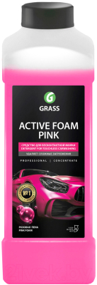 Автошампунь Grass Active Foam Pink / 113120 (1кг)