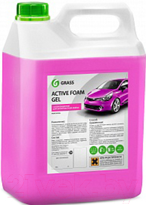 Автошампунь Grass Active Foam Gel / 113151 (6кг)