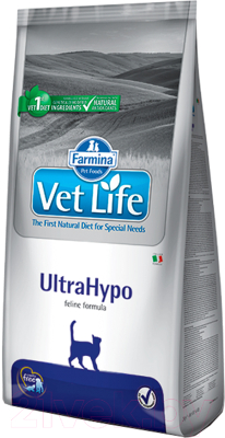 Сухой корм для кошек Farmina Vet Life UltraHypo (400г)