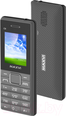 Мобильный телефон Maxvi C9 (серый/черный)