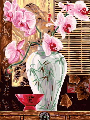 Картина по номерам Picasso Розовые орхидеи (PC3040034)