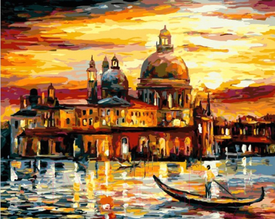 Картина по номерам Picasso Золотое небо Венеции (PC4050078)