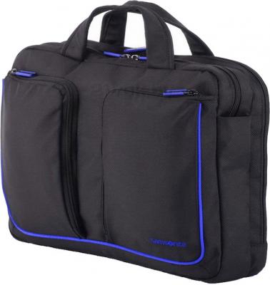 Сумка для ноутбука Samsonite Flexxea Black-Blue (11U-19002) - общий вид