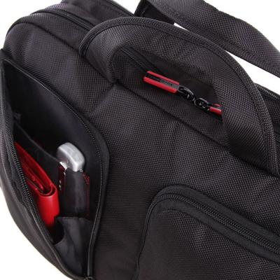 Сумка для ноутбука Samsonite Flexxea Black-Red (11U-09002) - боковой карман