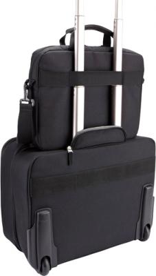 Сумка для ноутбука Case Logic AUA-314 - опция крепления сумки к дорожному чемодану