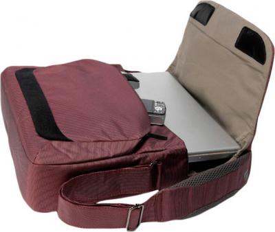 Сумка для ноутбука Tucano Expanded WorkOut Messenger Burgundy (BEWOMS15-BX)