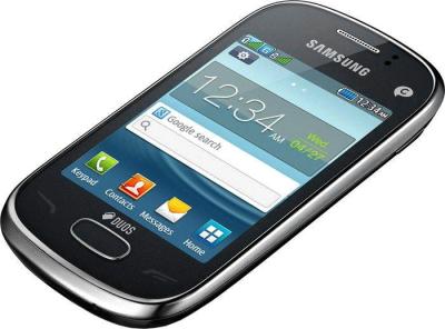 Мобильный телефон Samsung S3802 Rex 70 Duos Metalic Silver - общий вид