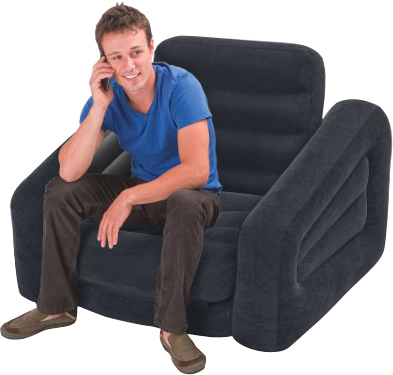 Надувное кресло Intex 68565 - общий вид