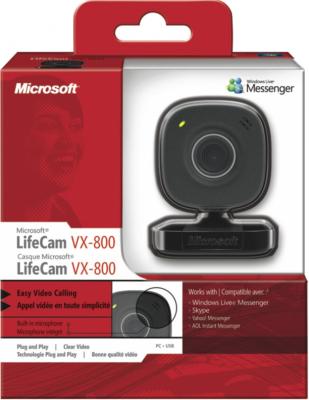 Веб-камера Microsoft LifeCam VX-800 - коробка