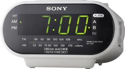 Радиочасы Sony ICF-C318S - дисплей