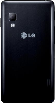 Смартфон LG E450 Optimus L5 II (черный) - задняя крышка