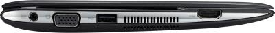 Ноутбук Asus Eee PC 1025C-GRY001B - вид сбоку